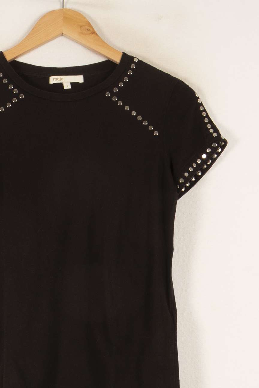 Tee-shirt Noir - Taille S/36 de la marque Maje | PARAD49004 - Vendu par Paradigme - Image 3