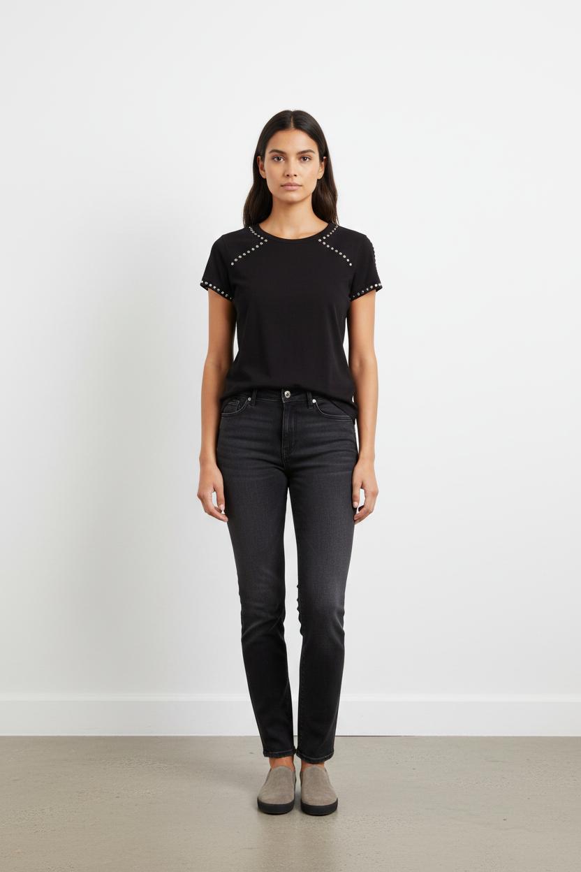 Tee-shirt Noir - Taille S/36