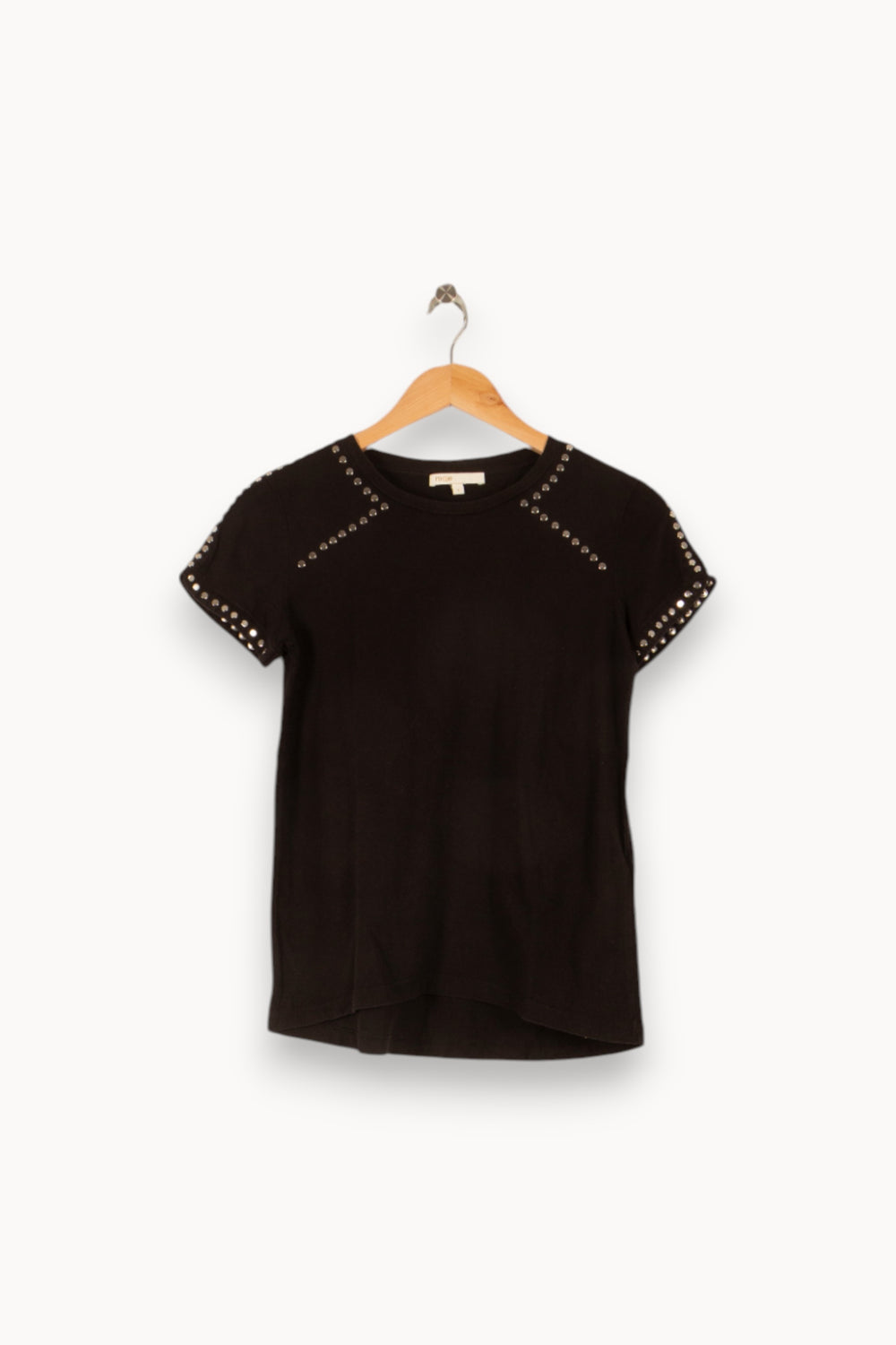 Tee-shirt Noir - Taille S/36 de la marque Maje | PARAD49004 - Vendu par Paradigme - Image 2