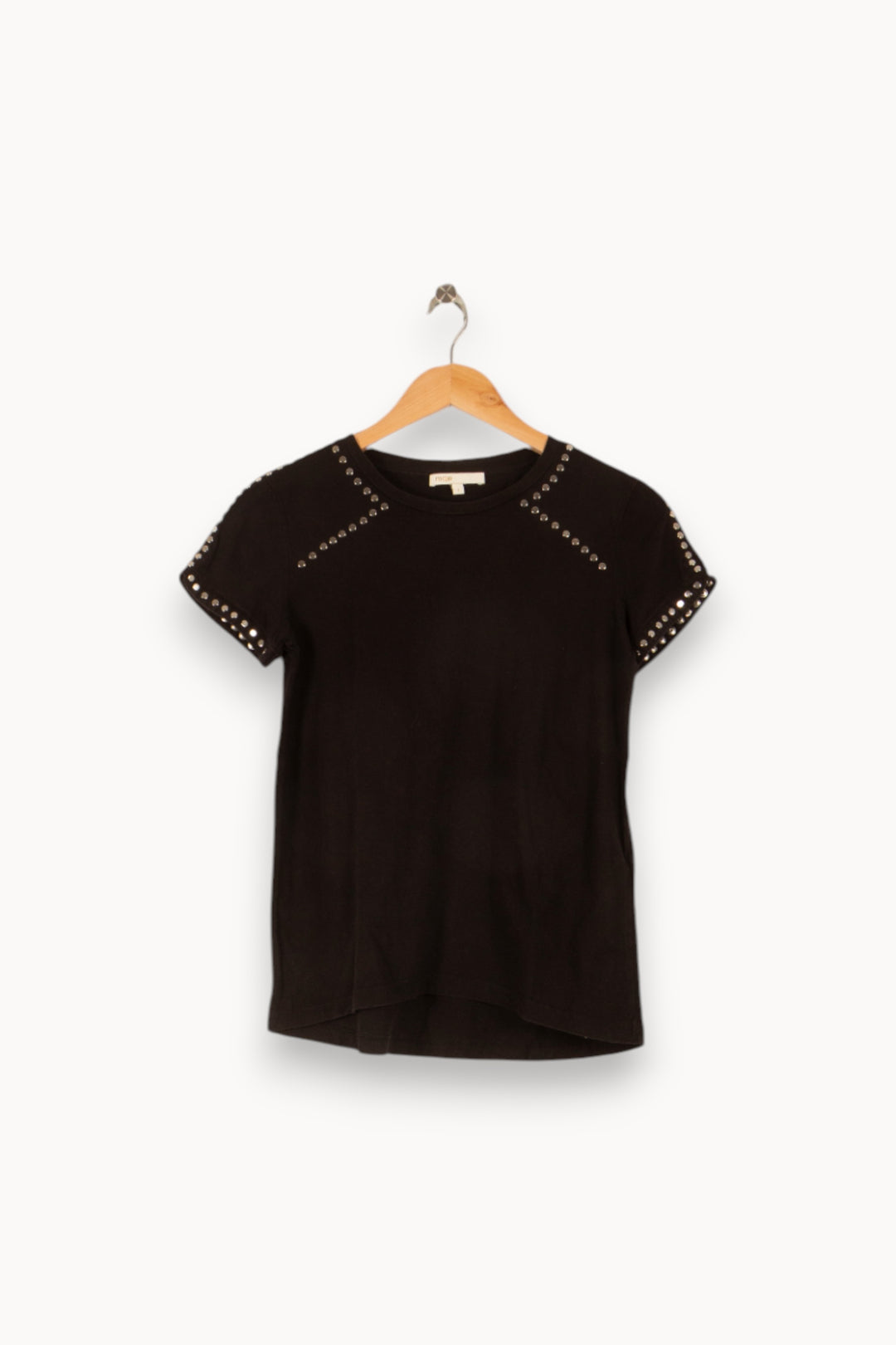 Tee-shirt Noir - Taille S/36 de la marque Maje | PARAD49004 - Vendu par Paradigme - Image 2