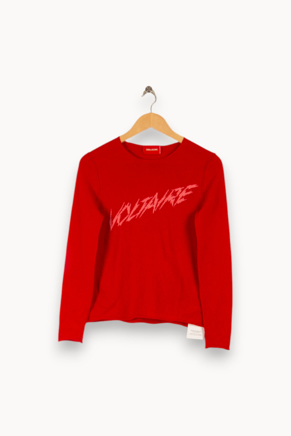 Pull Rouge - Taille S/36 de la marque Zadig&Voltaire | PARAD49007 - Vendu par Paradigme - Image 2