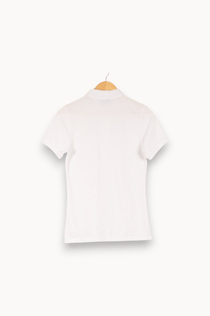 Polo Blanc - Taille S/36 de la marque Maison Kitsuné | PARAD49008 - Vendu par Paradigme - Image 4