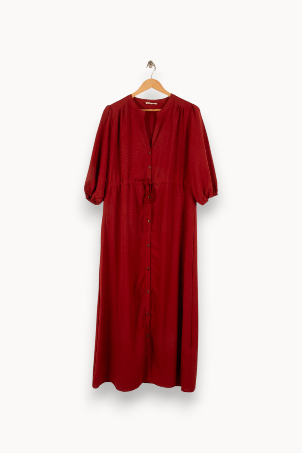 Robe Chemise Longue Bordeaux - Taille L/40 de la marque Grace & Mila | PARAD49021 - Vendu par Paradigme - Image 2