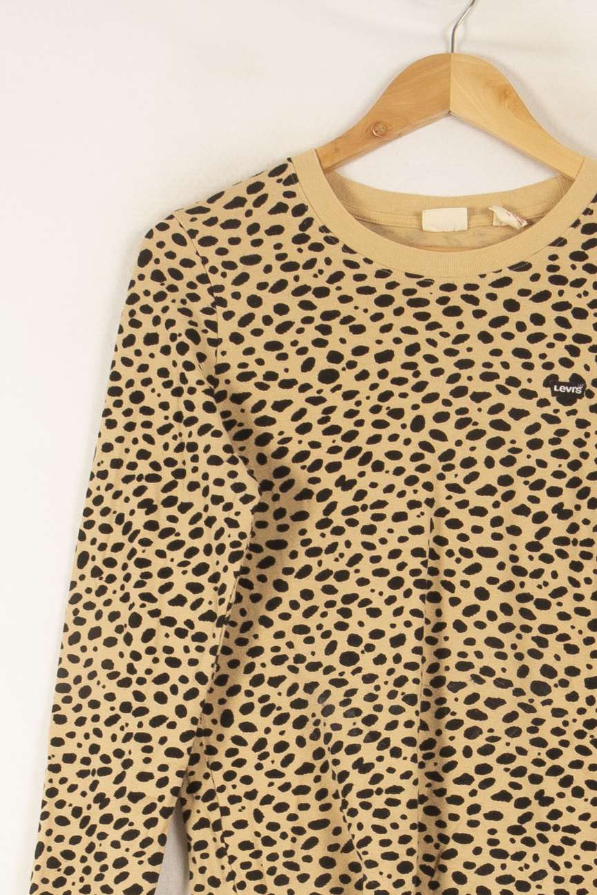 Tee-shirt Beige et Noir - Taille L/40 de la marque Levi's | PARAD49026 - Vendu par Paradigme - Image 3