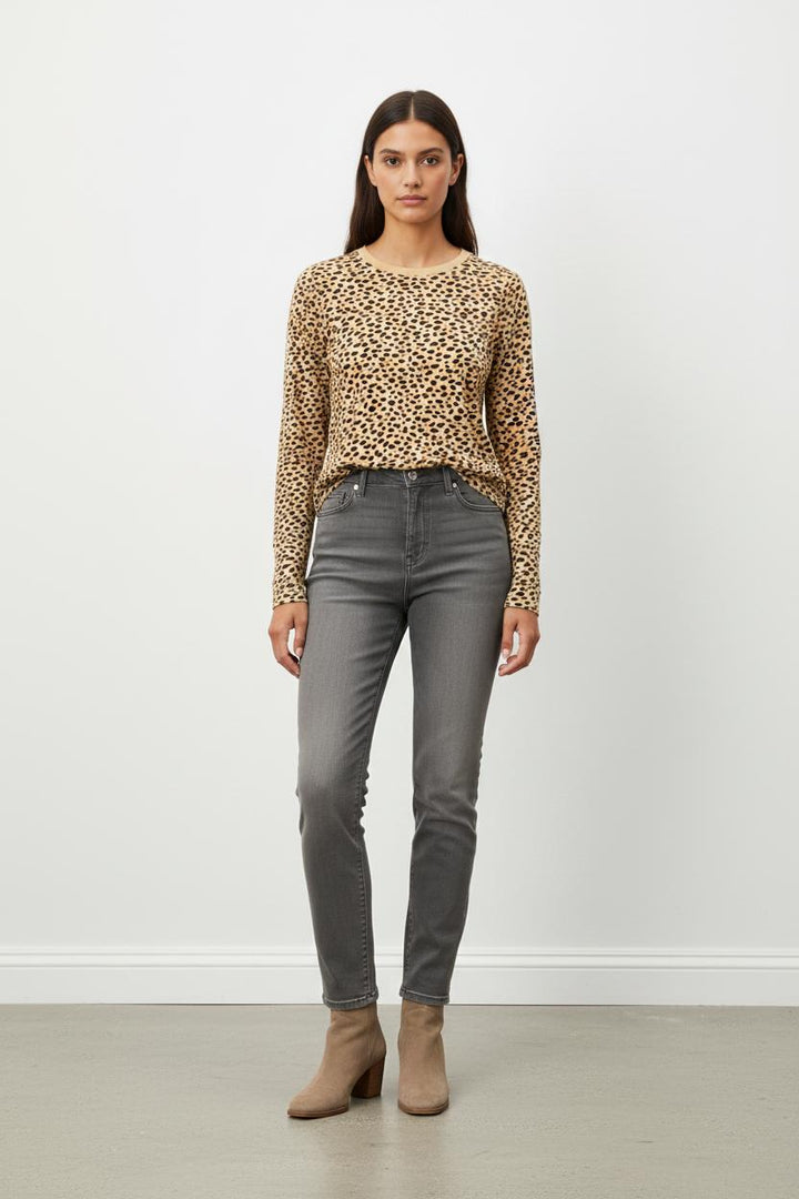 Tee-shirt Beige et Noir - Taille L/40
