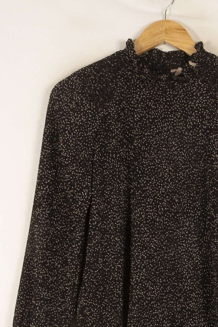 Blouse Noire à Pois Blancs - Taille S/36 de la marque Levi's | PARAD49030 - Vendu par Paradigme - Image 3