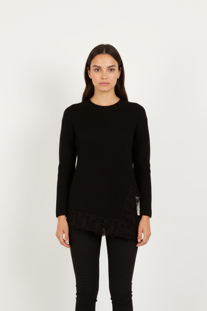 Pull Noir - Taille M/38