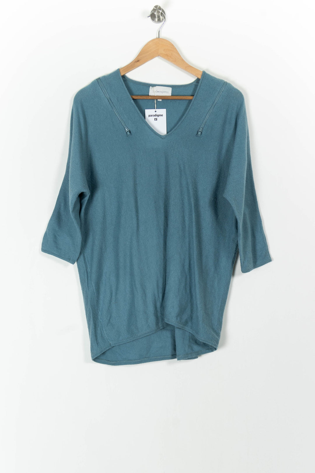 Pull Bleu - Taille S/36 de la marque Sud express | PARAD49048 - Vendu par Paradigme - Image 2