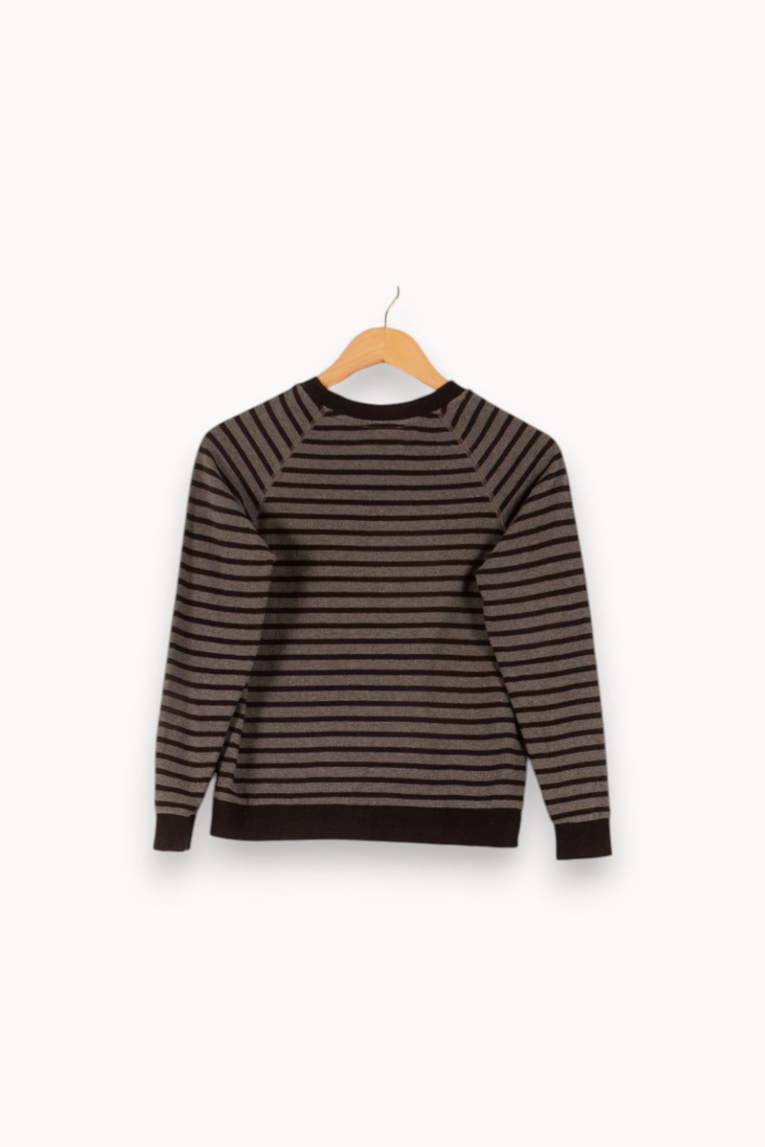 Sweatshirt Gris et Noir - Taille S/36 de la marque Maison 123 | PARAD49049 - Vendu par Paradigme - Image 4