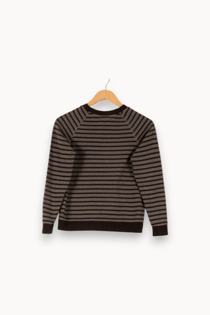 Sweatshirt Gris et Noir - Taille S/36 de la marque Maison 123 | PARAD49049 - Vendu par Paradigme - Image 4
