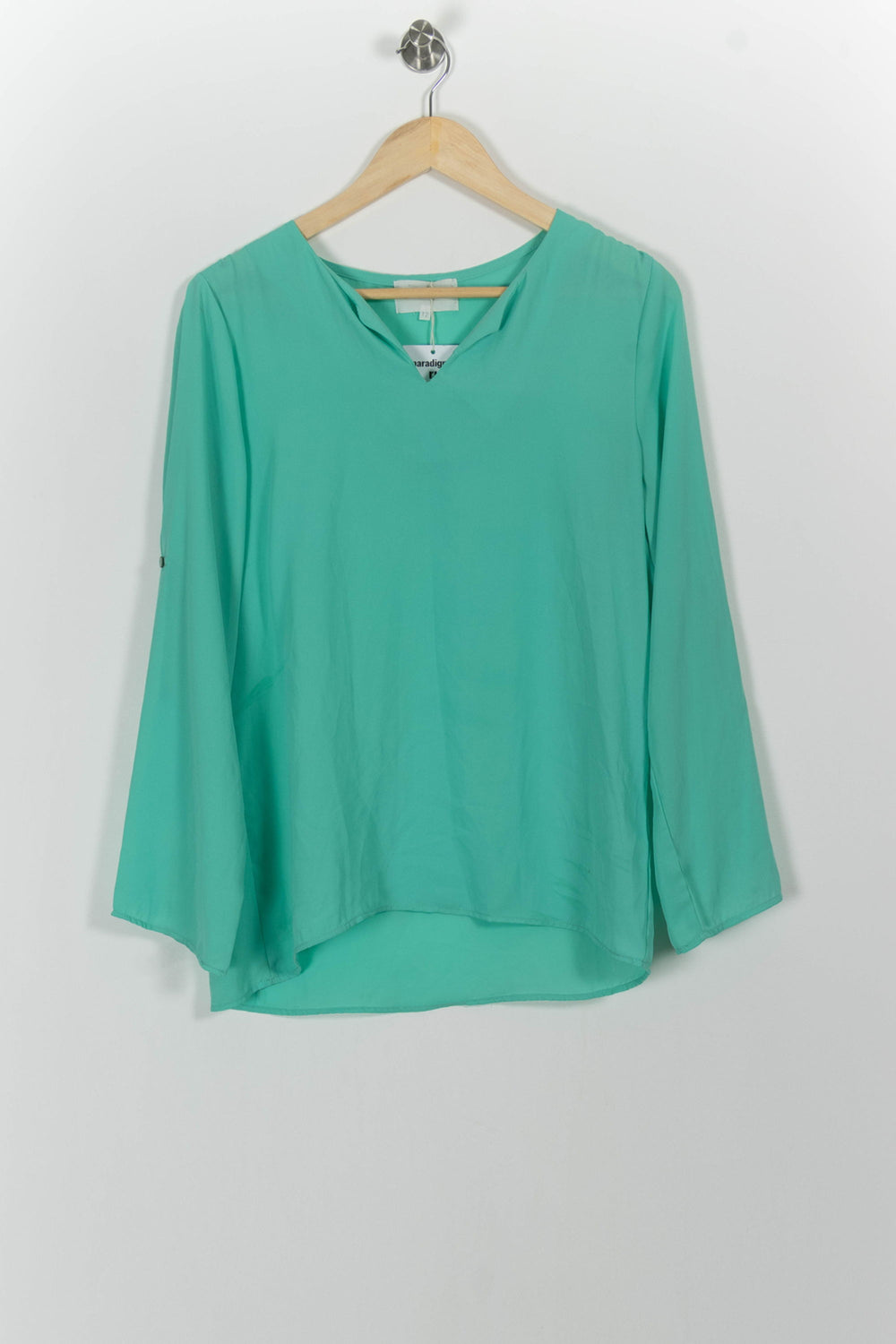 Blouse Verte - Taille M/38 de la marque Sud express | PARAD49051 - Vendu par Paradigme - Image 2