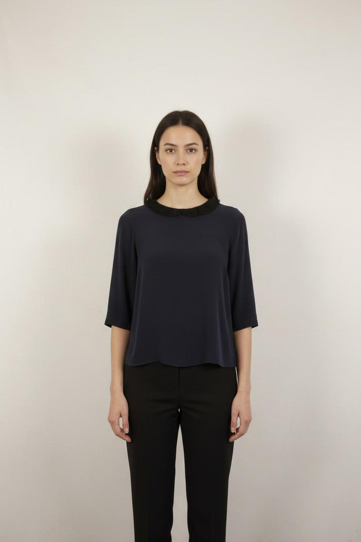 Blouse Bleue - Taille S/36