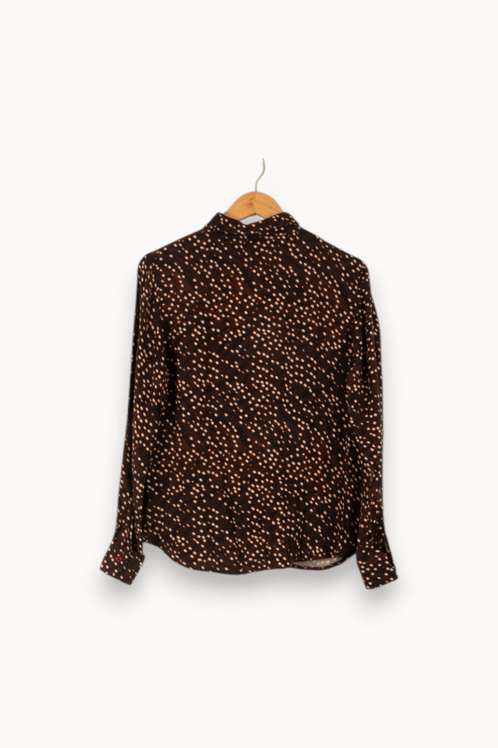 Chemise Marron et Beige - Taille L/40 de la marque One Step | PARAD49057 - Vendu par Paradigme - Image 4