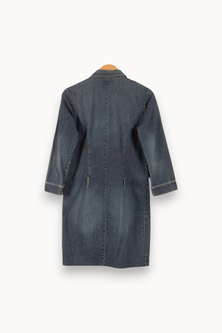 Robe Chemise Bleue - Taille L/40 de la marque Gerard Darel | PARAD49061 - Vendu par Paradigme - Image 4