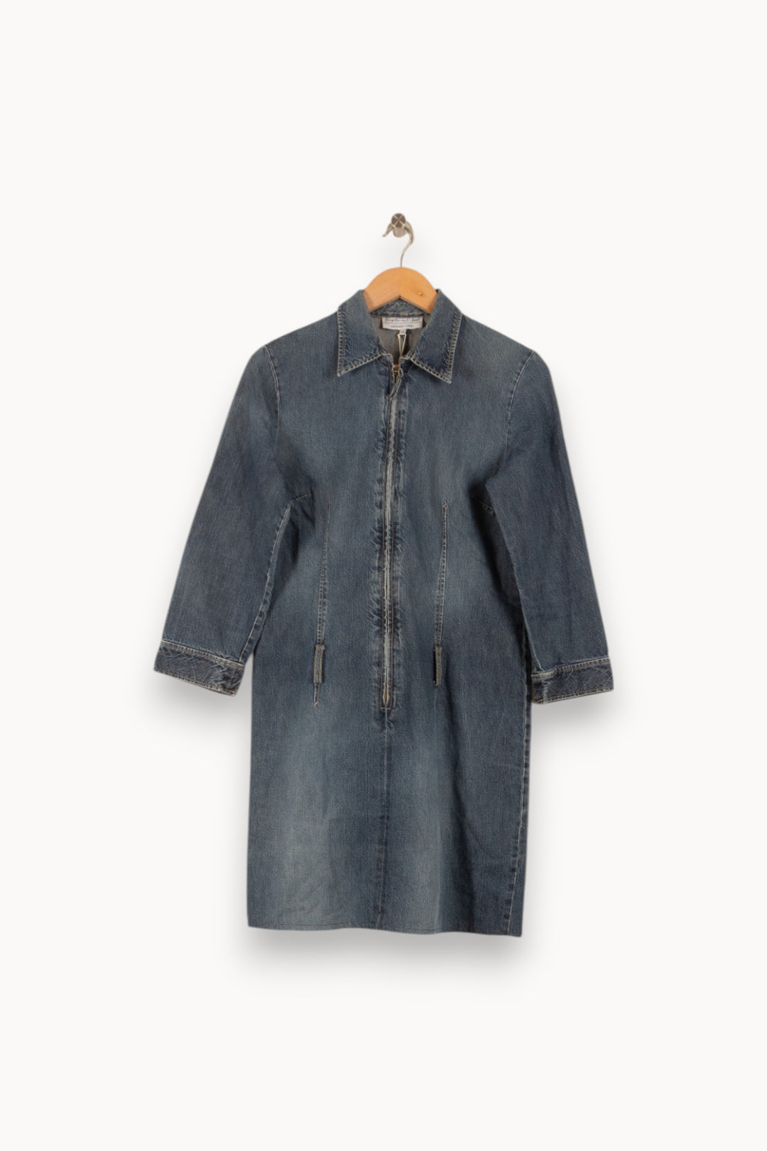 Robe Chemise Bleue - Taille L/40 de la marque Gerard Darel | PARAD49061 - Vendu par Paradigme - Image 2