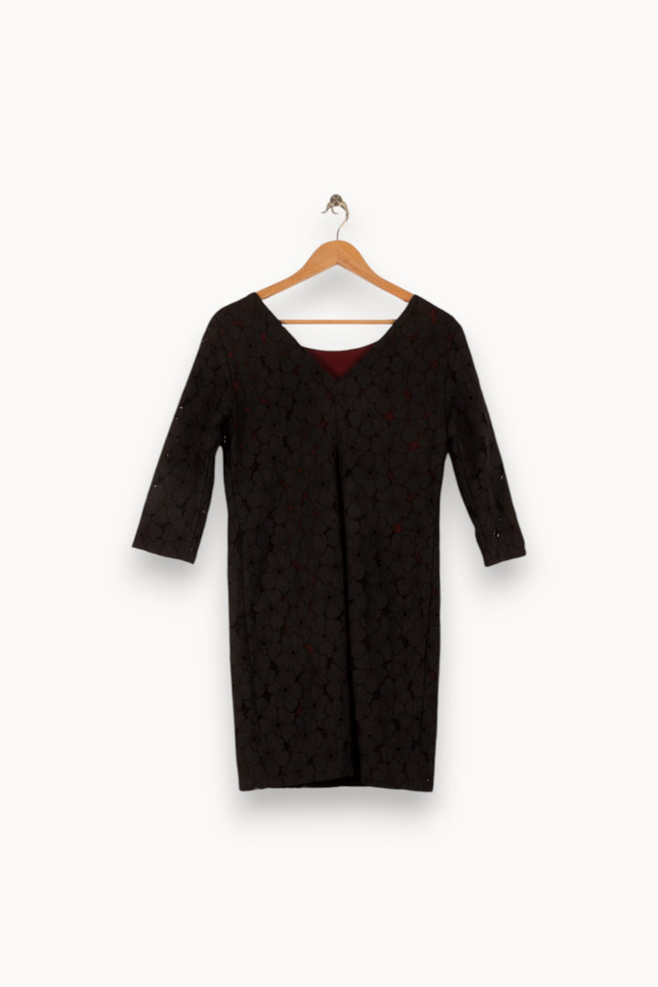 Robe Droite Noire - Taille M/38 de la marque I.Code | PARAD49066 - Vendu par Paradigme - Image 4