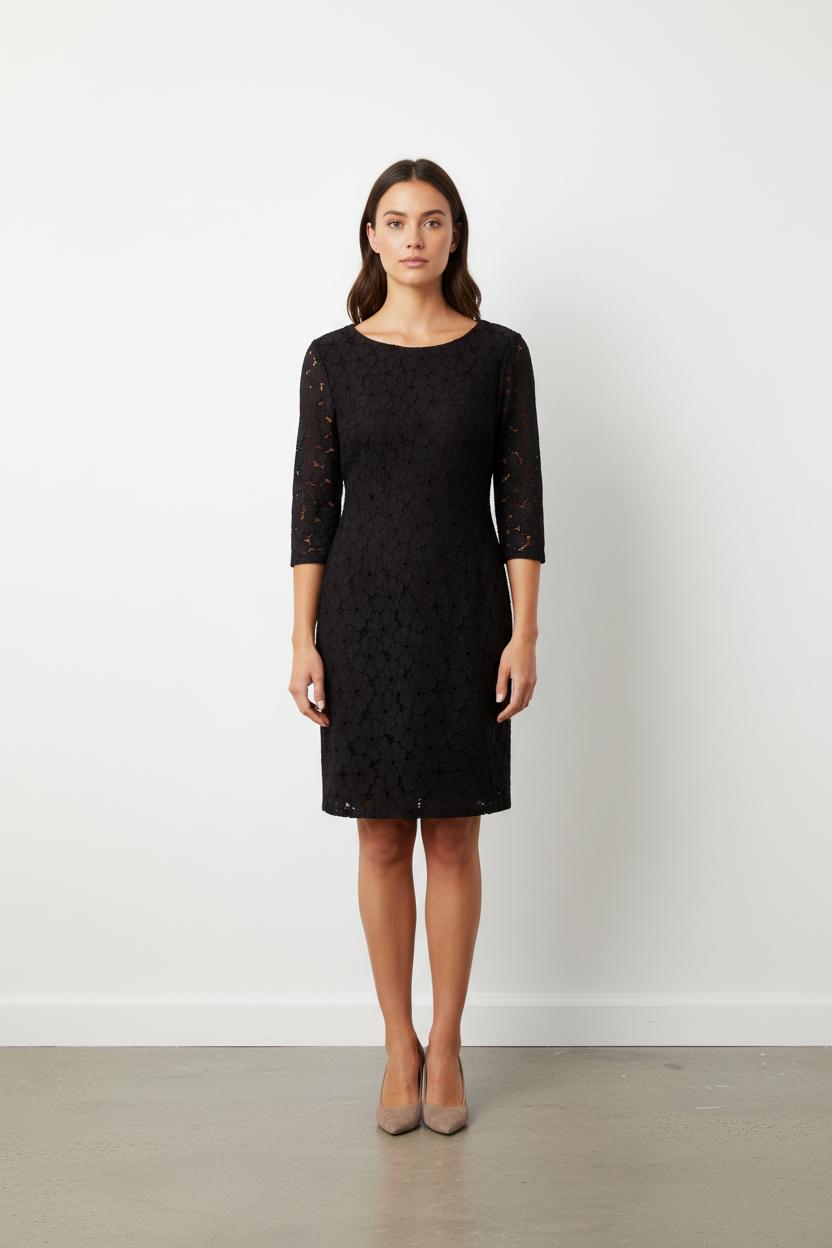 Robe Droite Noire - Taille M/38