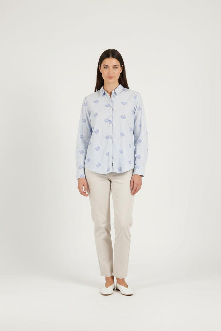 Chemise Bleue - Taille XL/42 de la marque Saint James | PARAD49075 - Vendu par Paradigme - Image 1