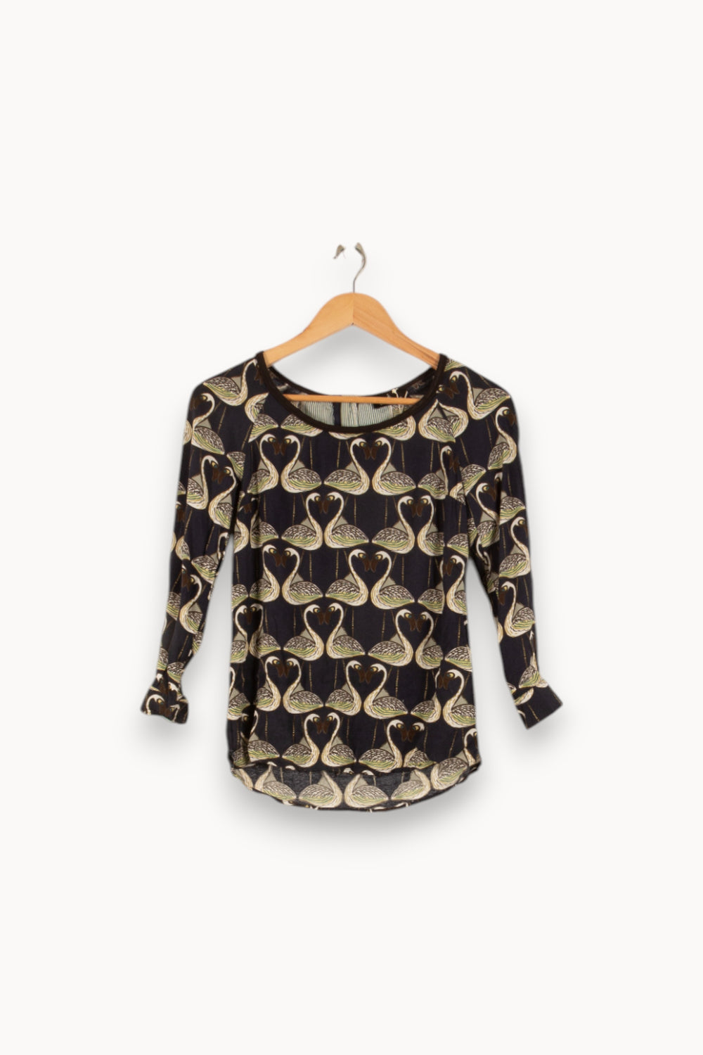 Blouse Noire et Beige - Taille XS/34 de la marque One Step | PARAD49076 - Vendu par Paradigme - Image 2