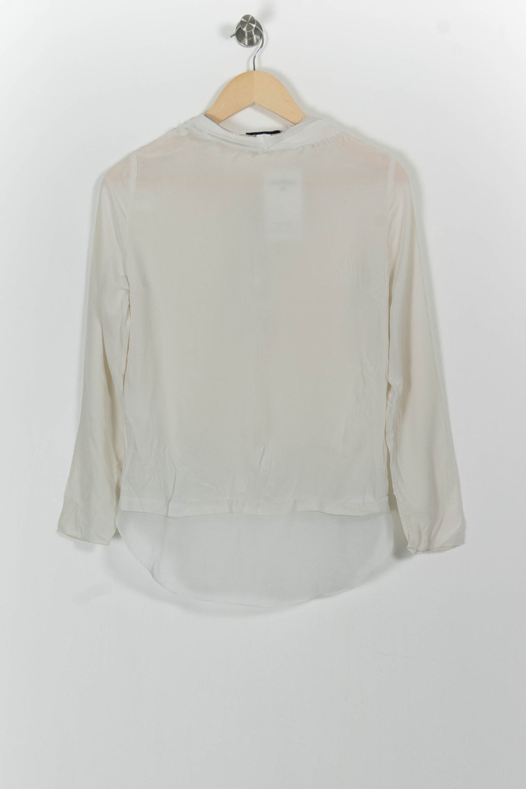 Blouse Blanche - Taille S/36 de la marque Sandro | PARAD49078 - Vendu par Paradigme - Image 4
