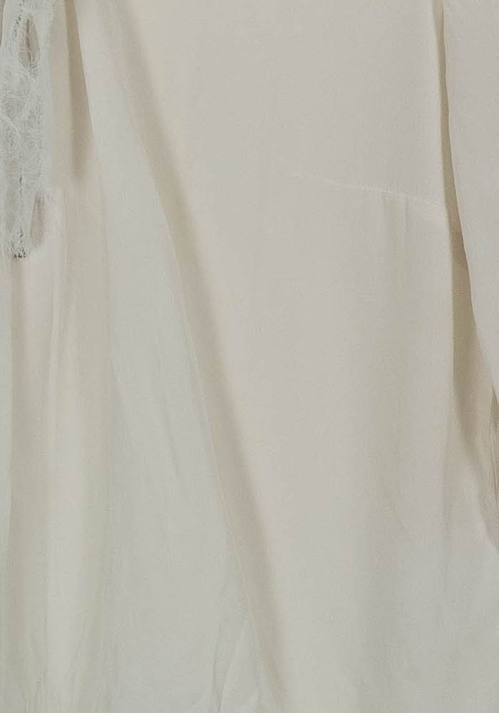 Blouse Blanche - Taille S/36 de la marque Sandro | PARAD49078 - Vendu par Paradigme - Image 3