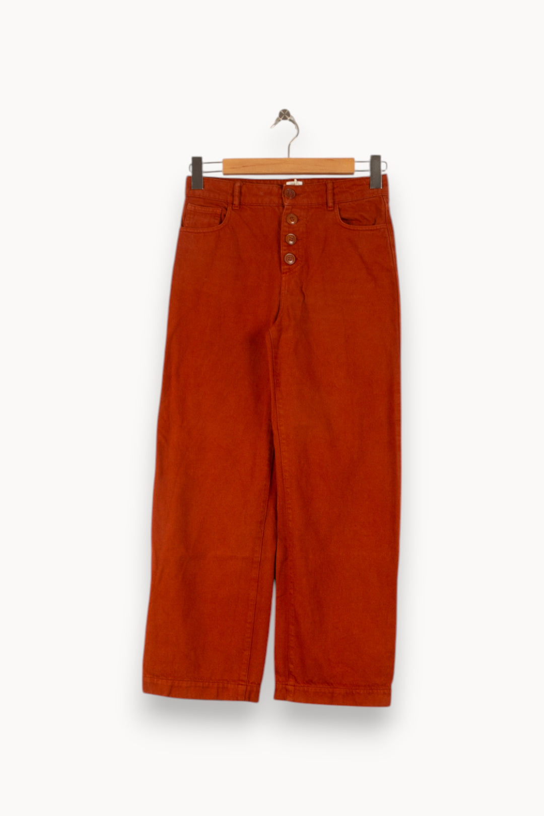 Jean Orange - Taille S/36 de la marque Des petits hauts | PARAD49086 - Vendu par Paradigme - Image 2