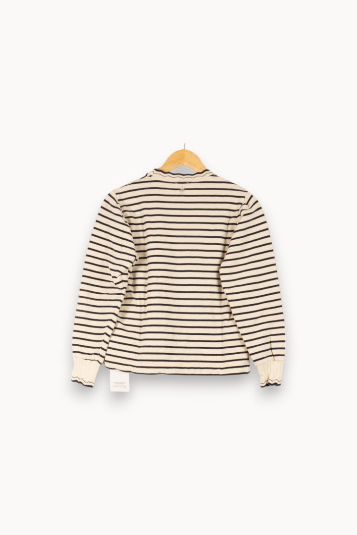 Sweatshirt Blanc et Noir - Taille S/36 de la marque One Step | PARAD49092 - Vendu par Paradigme - Image 4