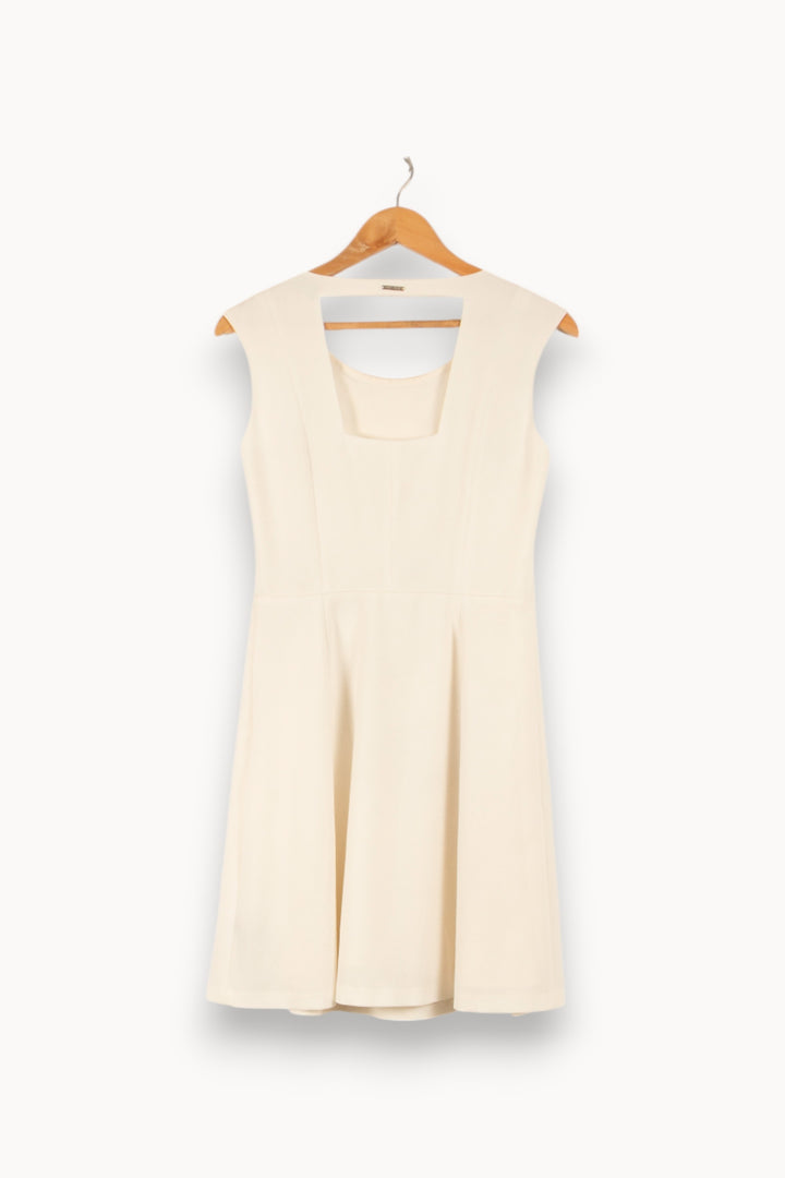 Robe Évasée Blanche - Taille M/38 de la marque One Step | PARAD49095 - Vendu par Paradigme - Image 4