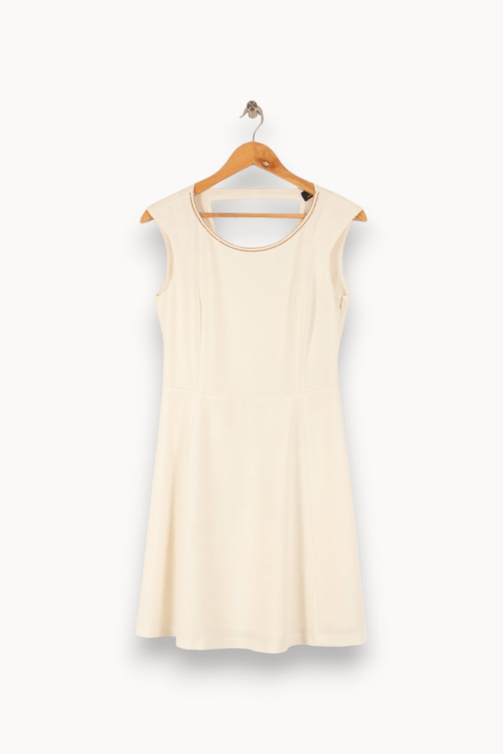 Robe Évasée Blanche - Taille M/38 de la marque One Step | PARAD49095 - Vendu par Paradigme - Image 2