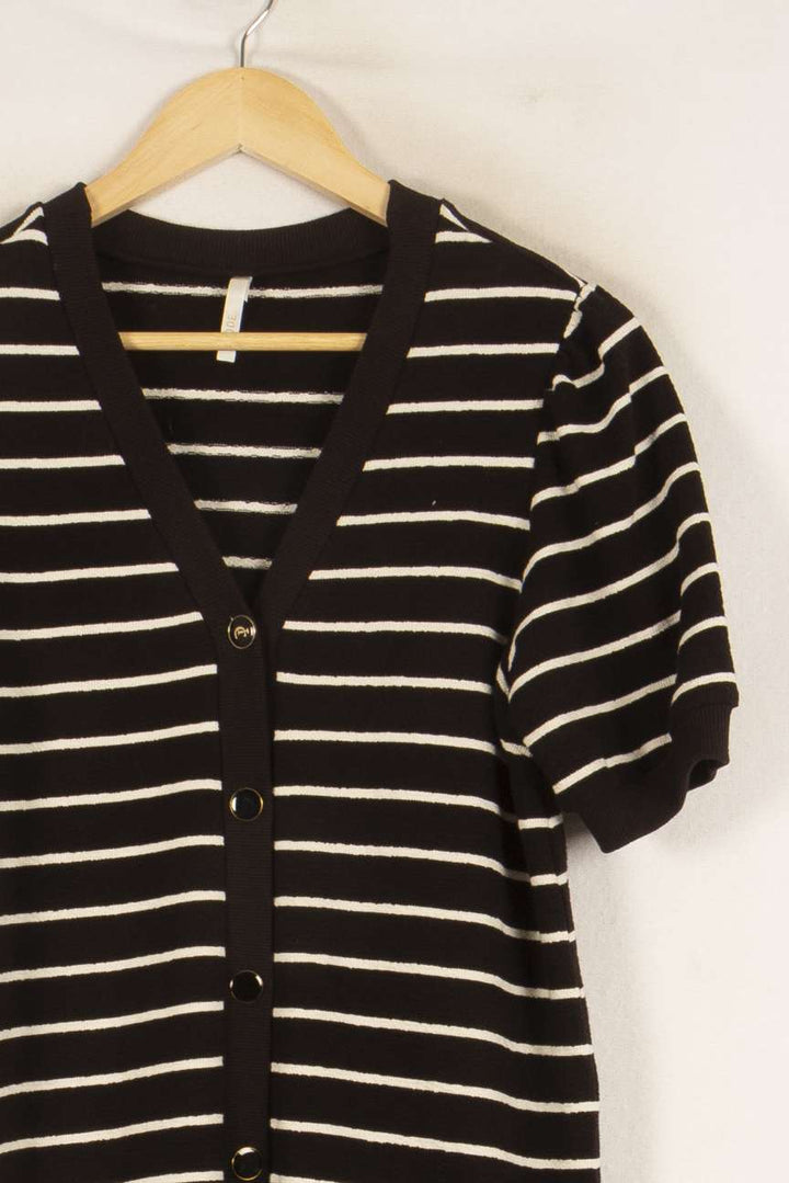 Robe Courte Noire et Blanche - Taille S/36 de la marque I.Code | PARAD49097 - Vendu par Paradigme - Image 3