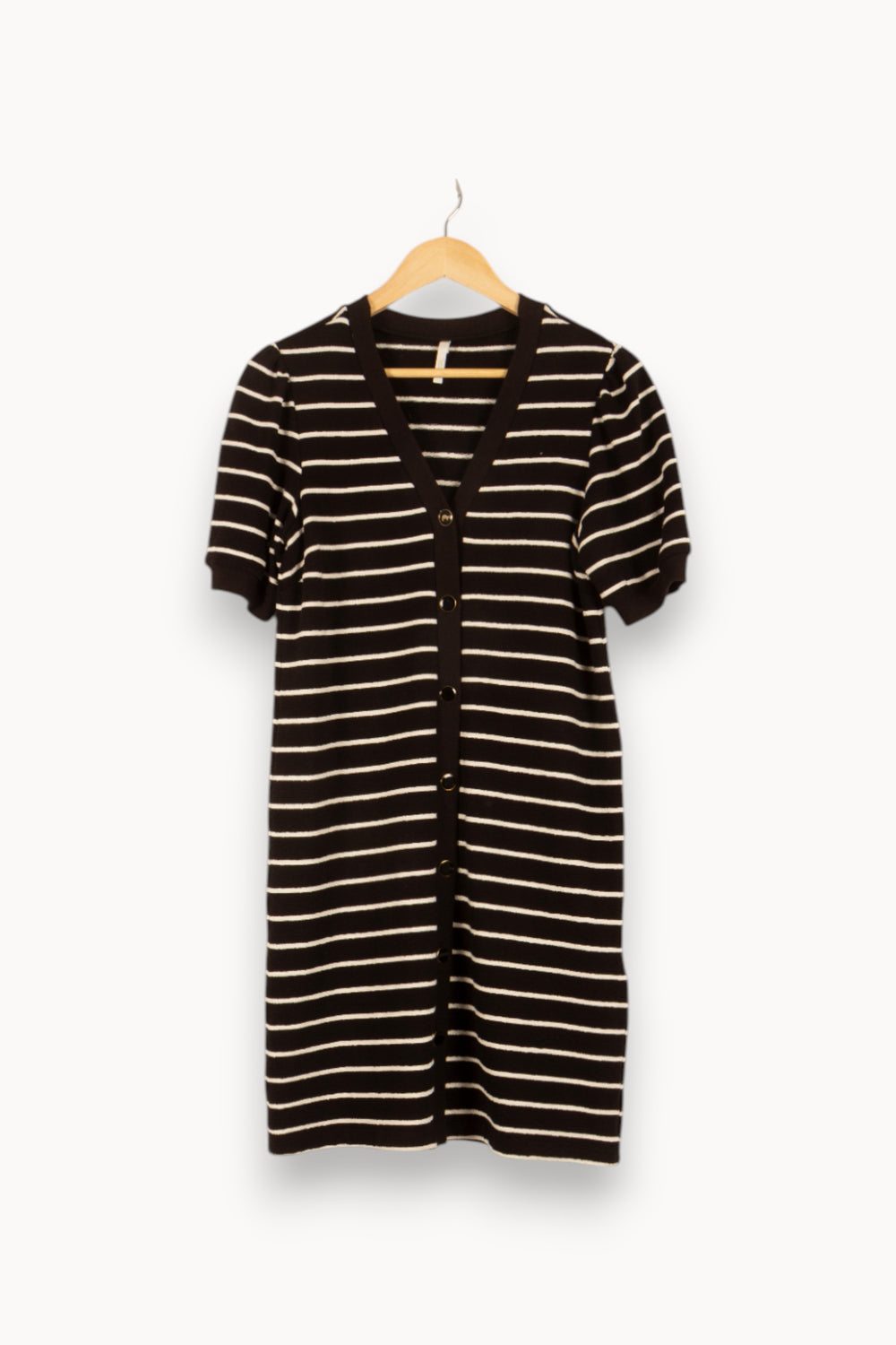 Robe Courte Noire et Blanche - Taille S/36 de la marque I.Code | PARAD49097 - Vendu par Paradigme - Image 2