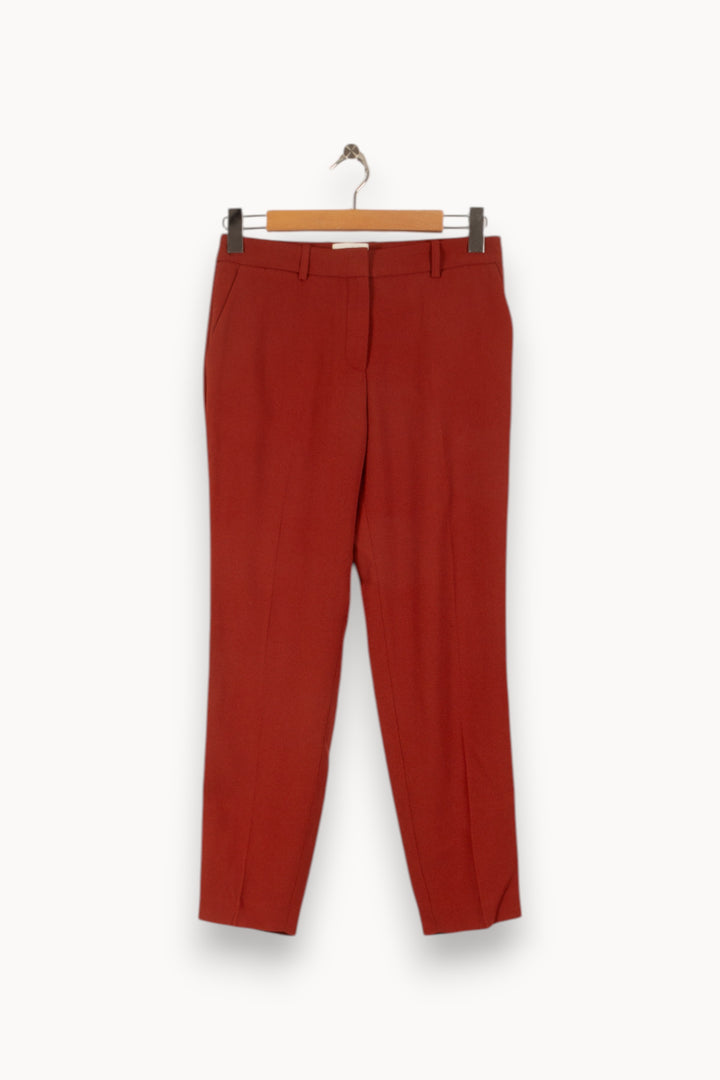 Pantalon Bordeaux - Taille S/36 de la marque Sézane | PARAD49100 - Vendu par Paradigme - Image 2