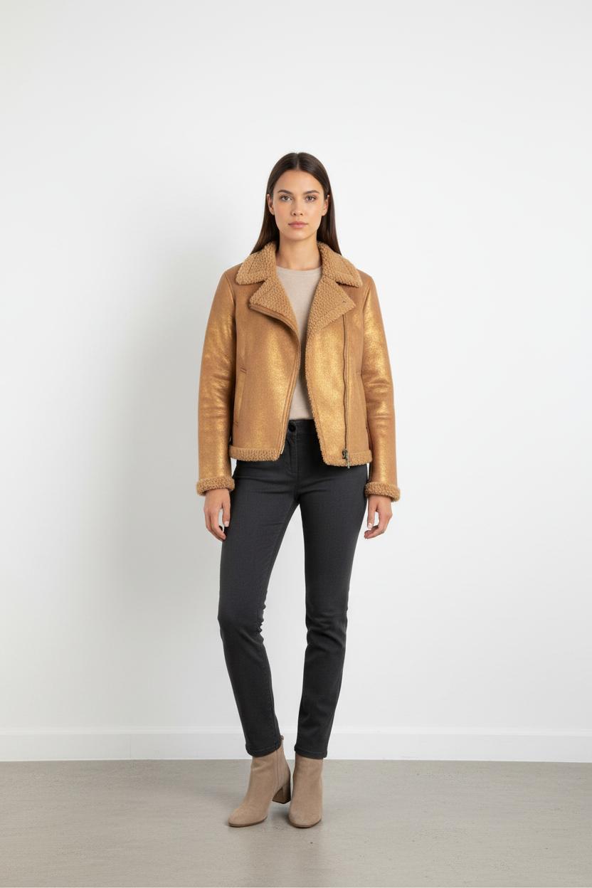 Blouson Doré - Taille S/36