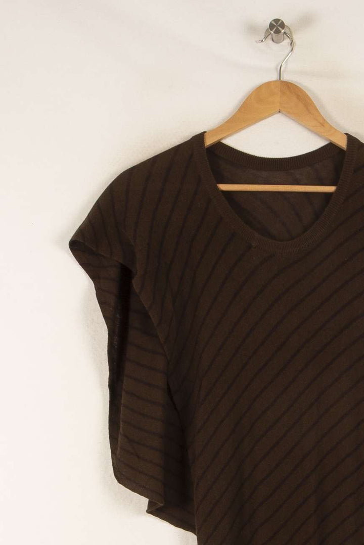 Cardigan Marron - Taille T.U. de la marque IKKS | PARAD49103 - Vendu par Paradigme - Image 3