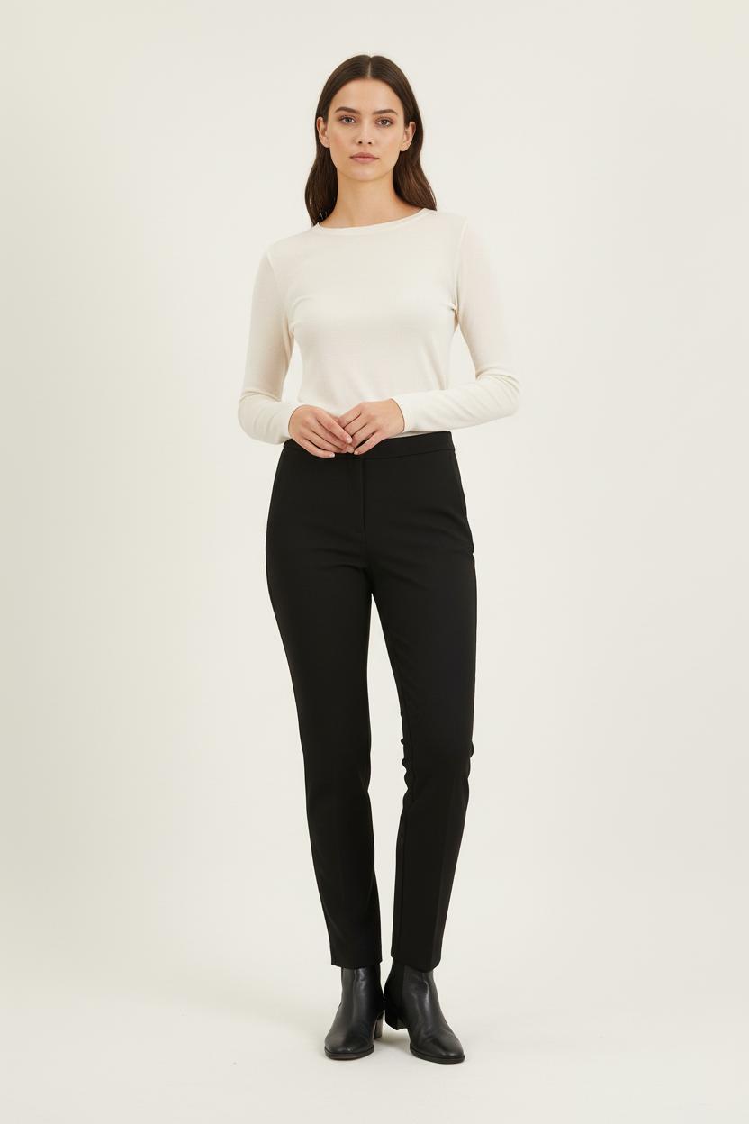 Pantalon Noir - Taille S/36 de la marque Sandro | PARAD49106 - Vendu par Paradigme - Image 1
