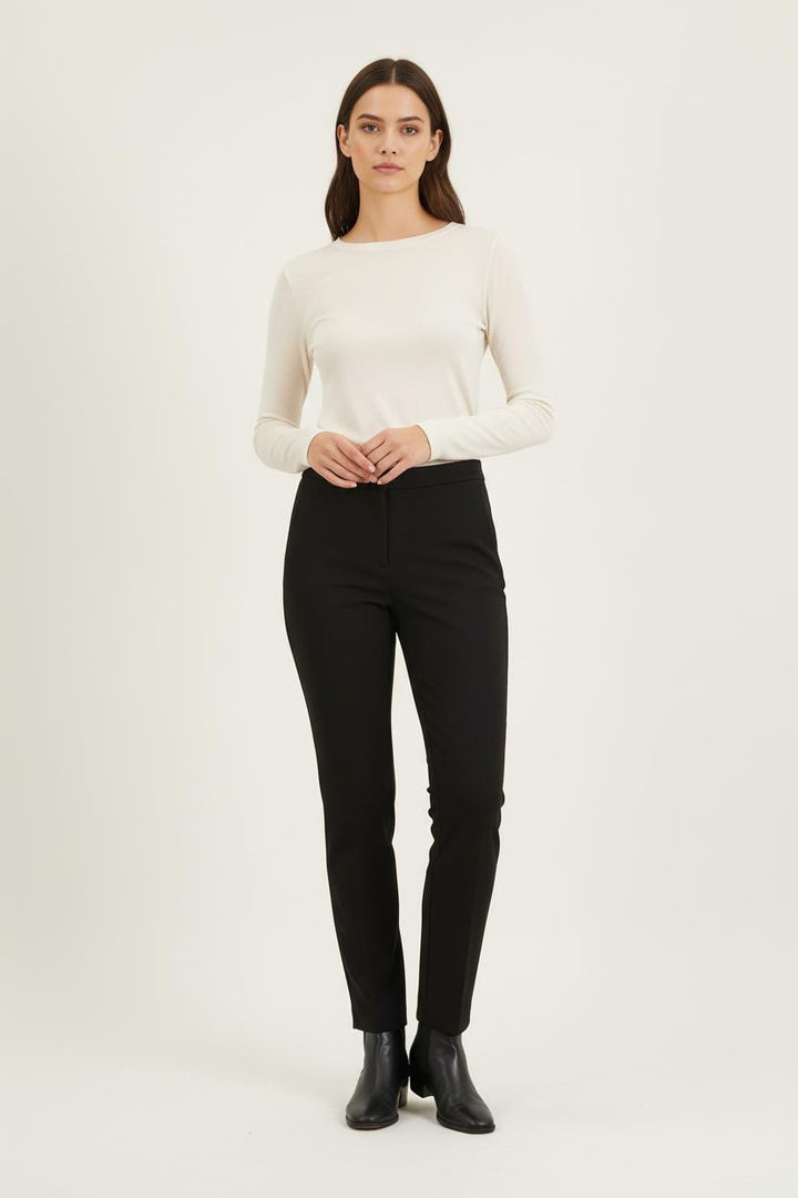 Pantalon Noir - Taille S/36 de la marque Sandro | PARAD49106 - Vendu par Paradigme - Image 1