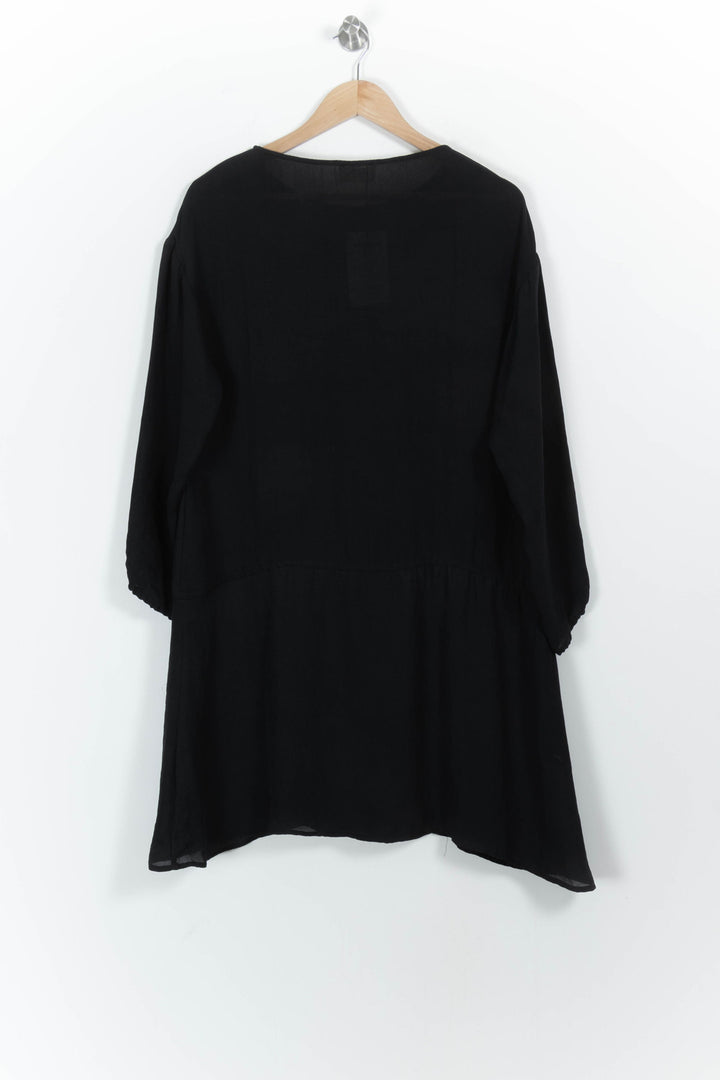 Robe Droite Noire - Taille S/36 de la marque American Vintage | PARAD49129 - Vendu par Paradigme - Image 4