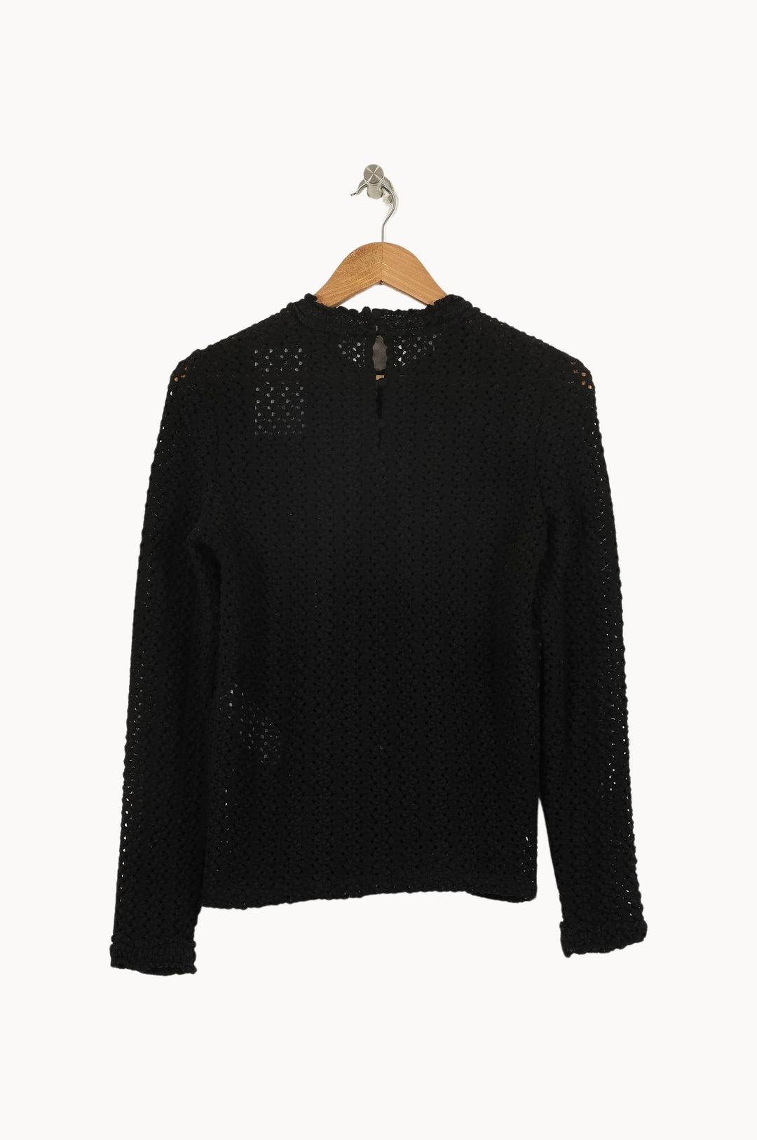 Pull Noir - Taille L/40 de la marque Maje | PARAD49139 - Vendu par Paradigme - Image 4