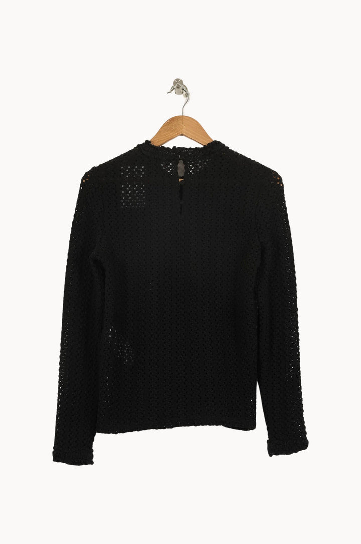 Pull Noir - Taille L/40 de la marque Maje | PARAD49139 - Vendu par Paradigme - Image 4