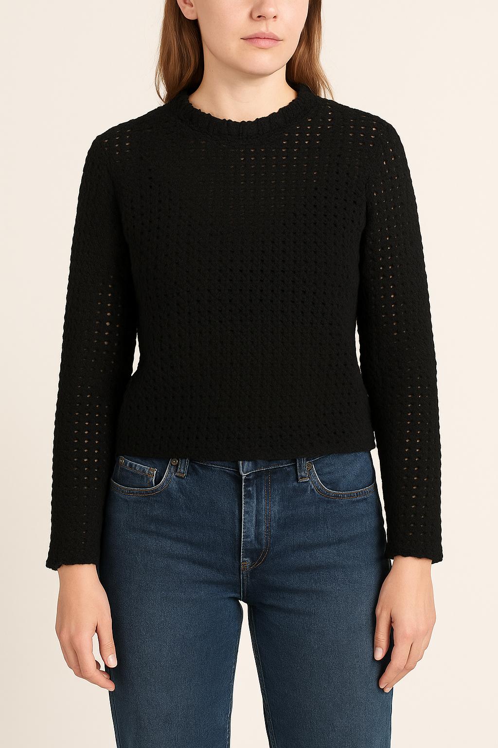 Pull Noir - Taille L/40 de la marque Maje | PARAD49139 - Vendu par Paradigme - Image 1