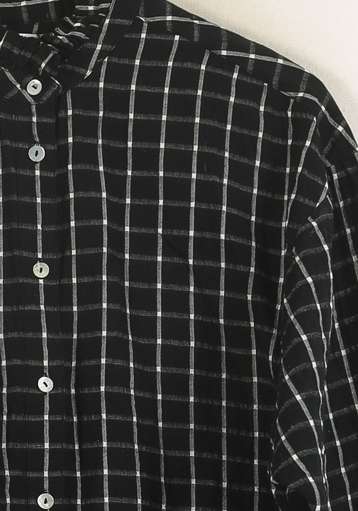 Chemise Noire et Blanche - Taille L/40 de la marque Galeries Lafayette | PARAD49140 - Vendu par Paradigme - Image 3