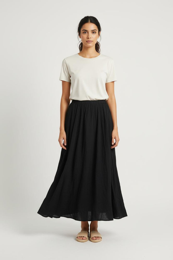 Jupe Longue Noire - Taille XS/34 de la marque American Vintage | PARAD49143 - Vendu par Paradigme - Image 1
