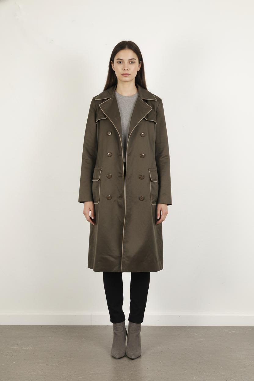 Trench Vert - Taille S/36