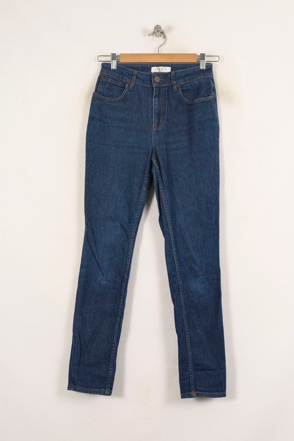 Jean Bleu - Taille S/36 de la marque Sandro | PARAD49153 - Vendu par Paradigme - Image 2