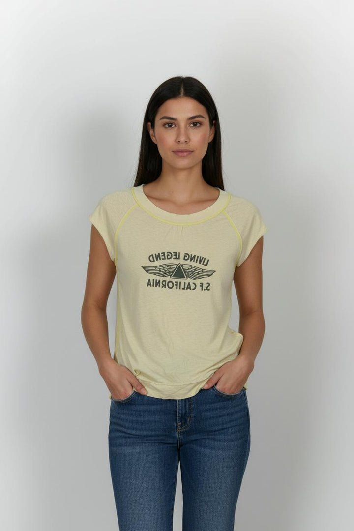 Tee-shirt Jaune - Taille M/38 de la marque Levi's | PARAD49154 - Vendu par Paradigme - Image 1