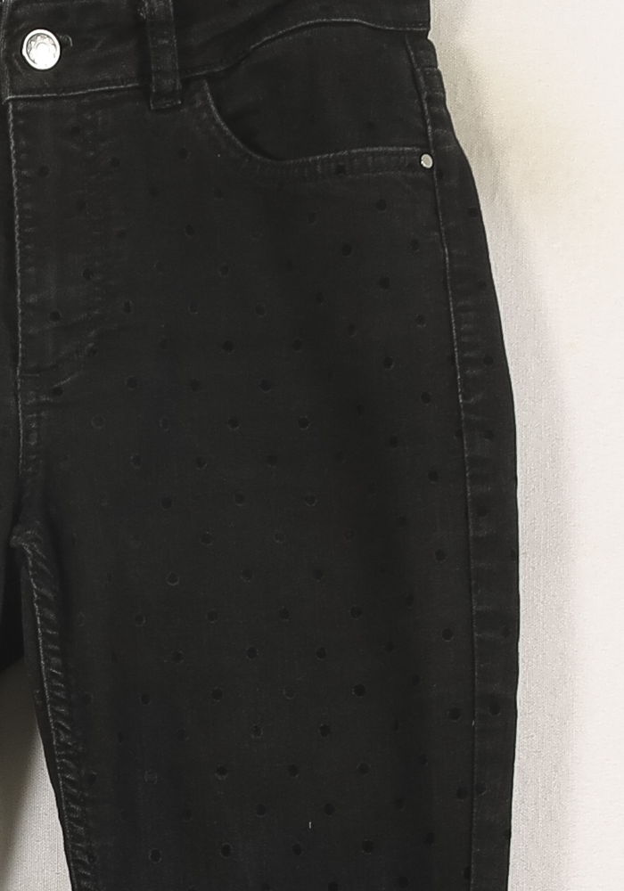 Jean Slim Noir - Taille S/36 de la marque Claudie Pierlot | PARAD49166 - Vendu par Paradigme - Image 3