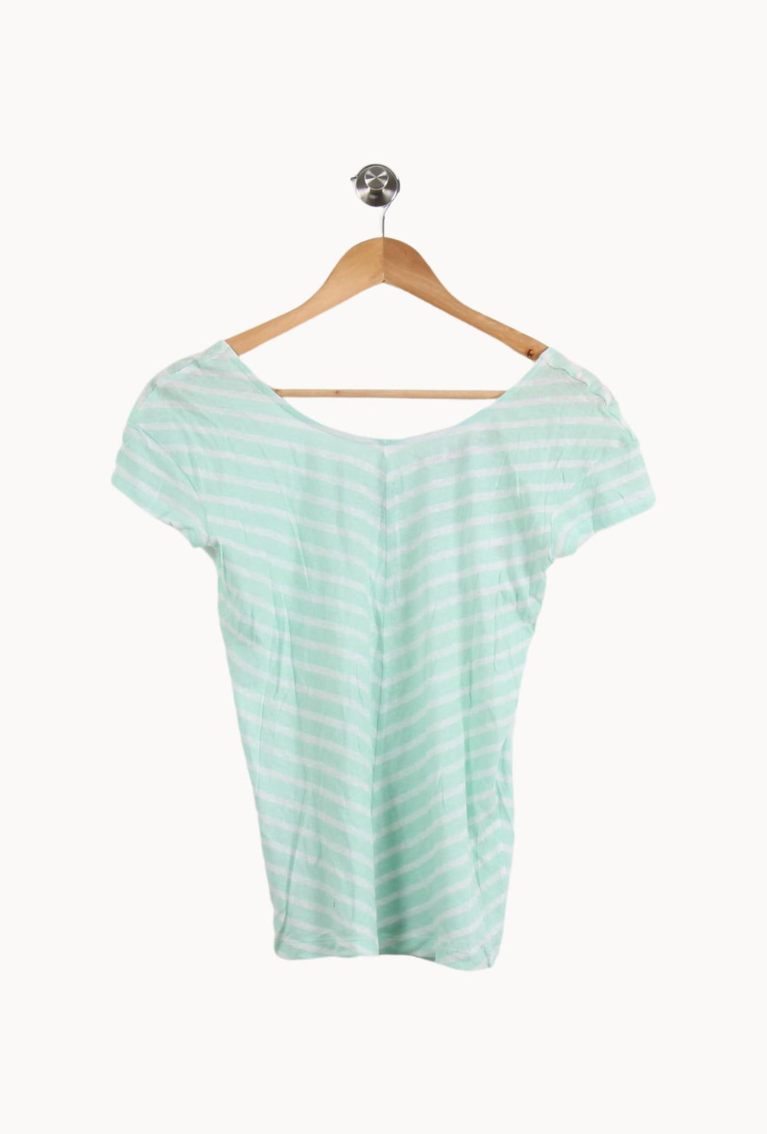 Tee-shirt Vert et Blanc - Taille M/38 de la marque Comptoir des Cotonniers | PARAD49168 - Vendu par Paradigme - Image 2