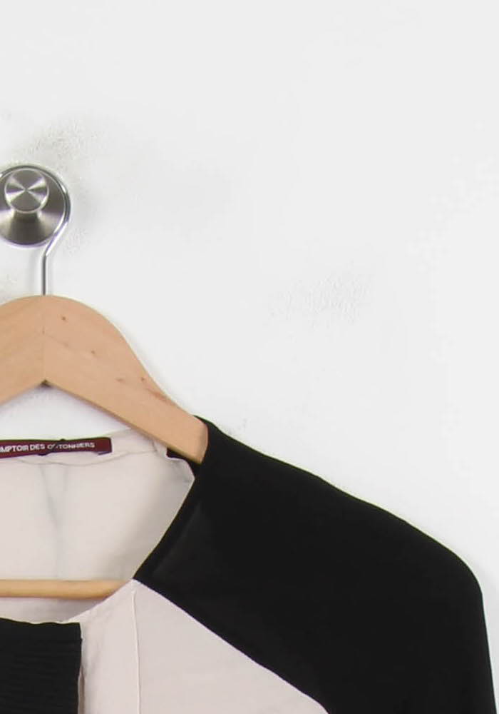 Chemise Noir et Blanche - Taille M/38 de la marque Comptoir des Cotonniers | PARAD49169 - Vendu par Paradigme - Image 3