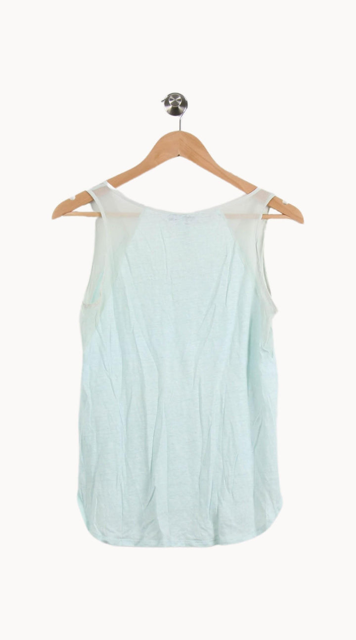 Débardeur Vert et Blanc - Taille M/38 de la marque Sandro | PARAD49171 - Vendu par Paradigme - Image 4