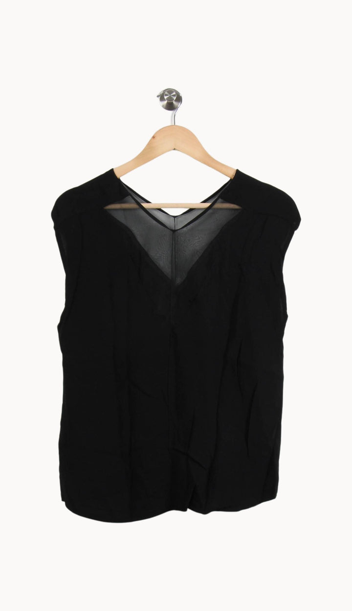 Débardeur Noir - Taille L/40 de la marque Sandro | PARAD49173 - Vendu par Paradigme - Image 4